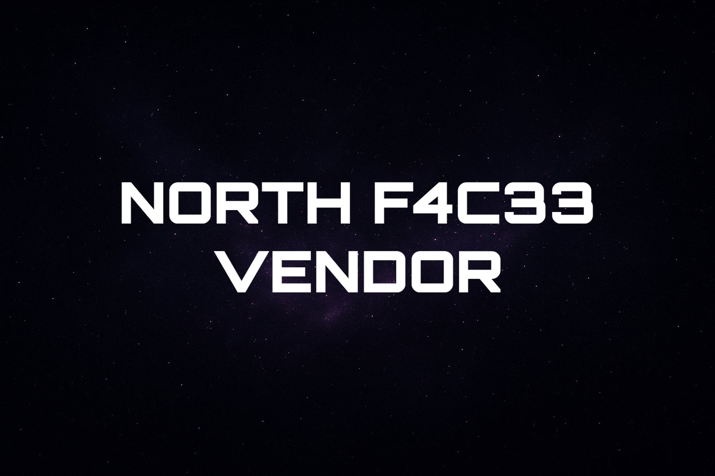 N0RTH F4CE VENDOR