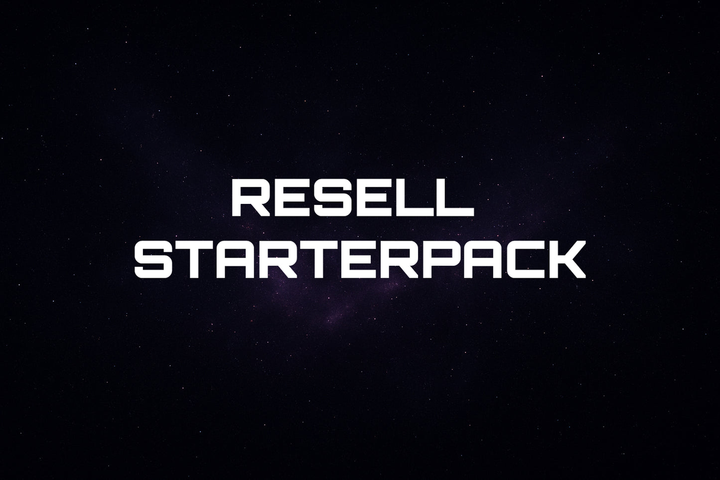 RESELL STARTERPACK