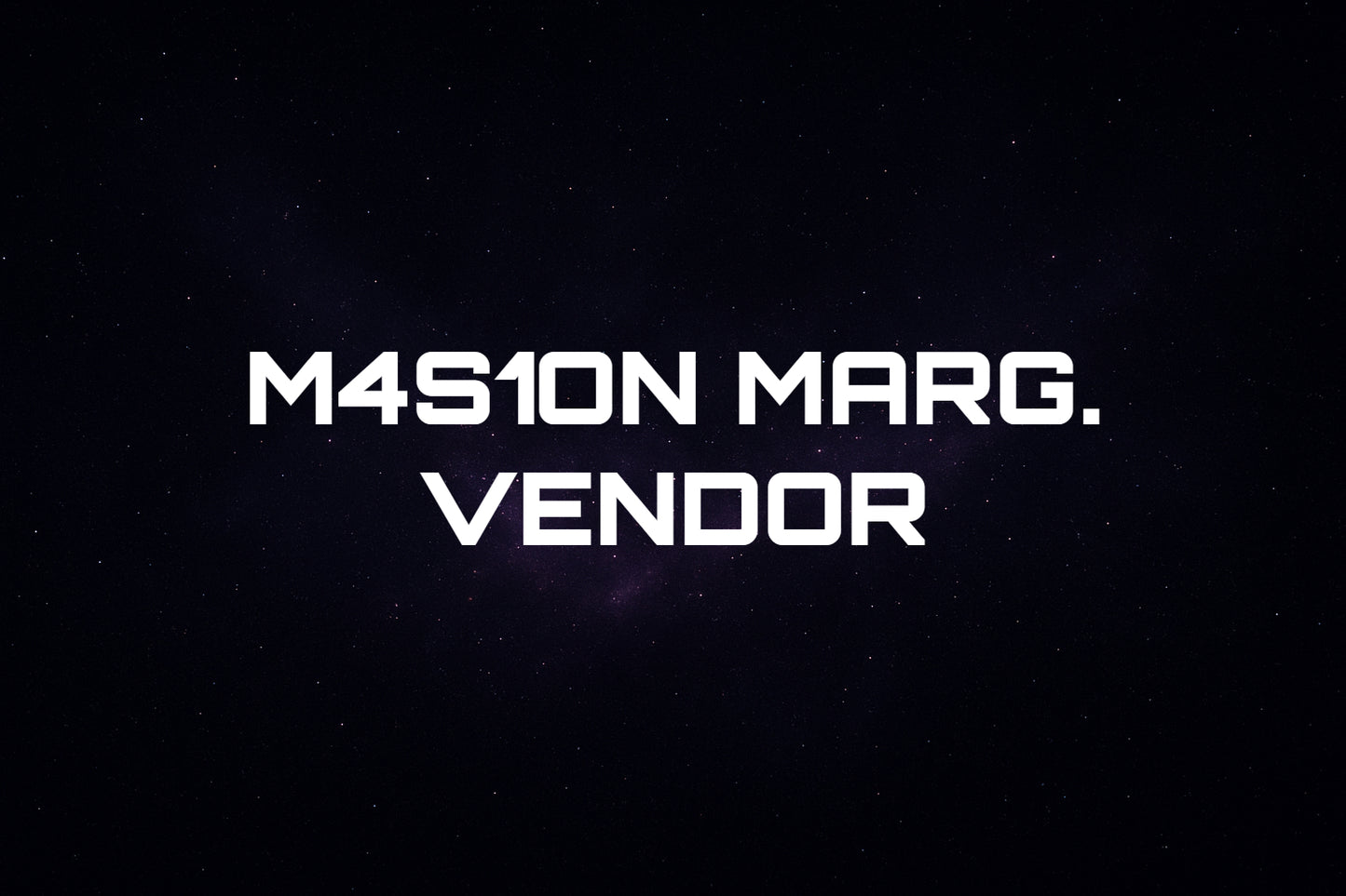 M4SION M4RG1ELA VENDOR